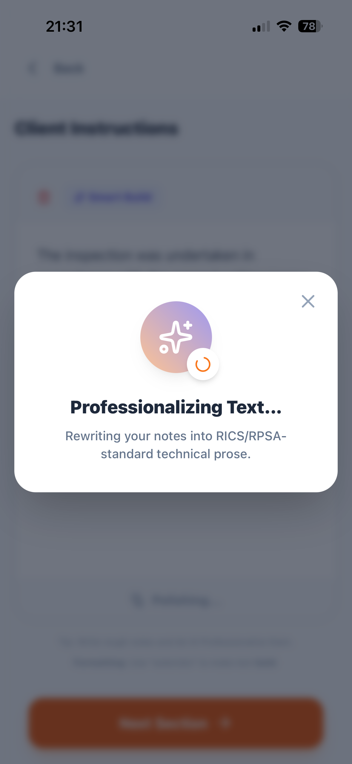 PropertySurvey Pro App